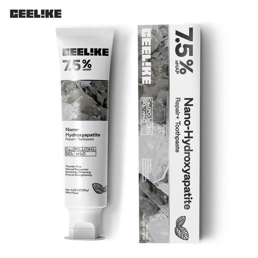 Fluoride-Free Hydroxyapatite Toothpaste | Enamel Repair & Fresh Breath | Gentle Mint Flavor | 4.23 oz Oral Care